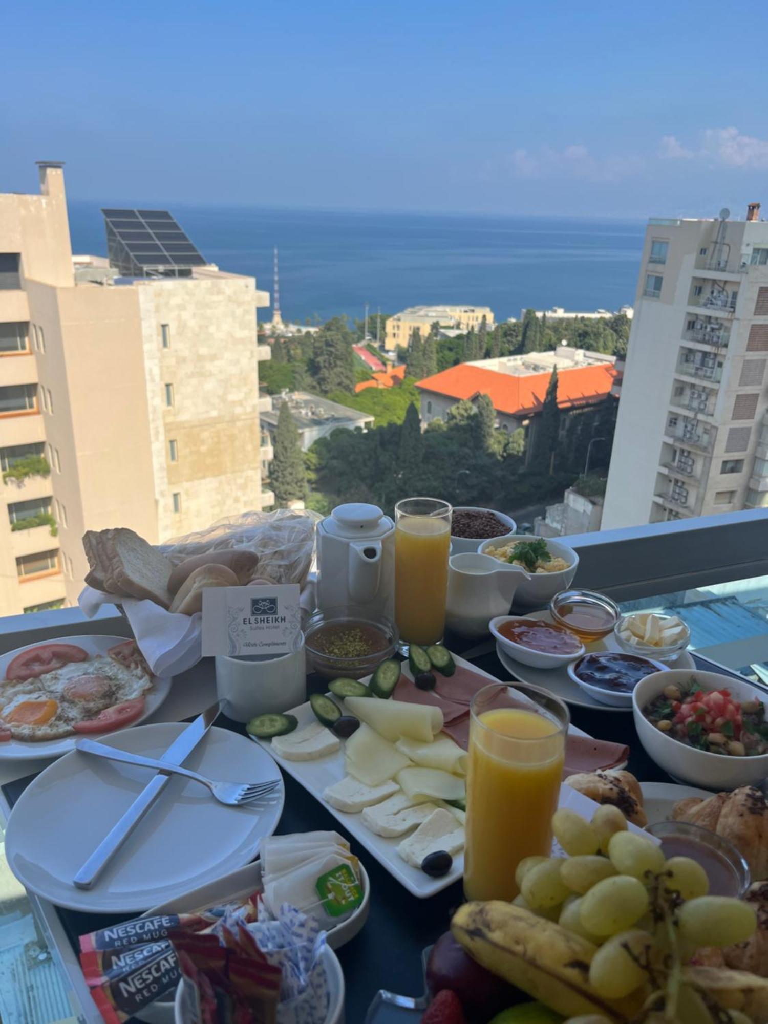 El Sheikh Suites Hotel Bejrut Zewnętrze zdjęcie
